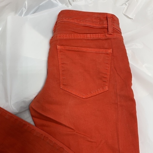 WOMEN’S The Limited Portland Orange Skinny Leg Low Rise Jeans Size 2R - Picture 3 of 11